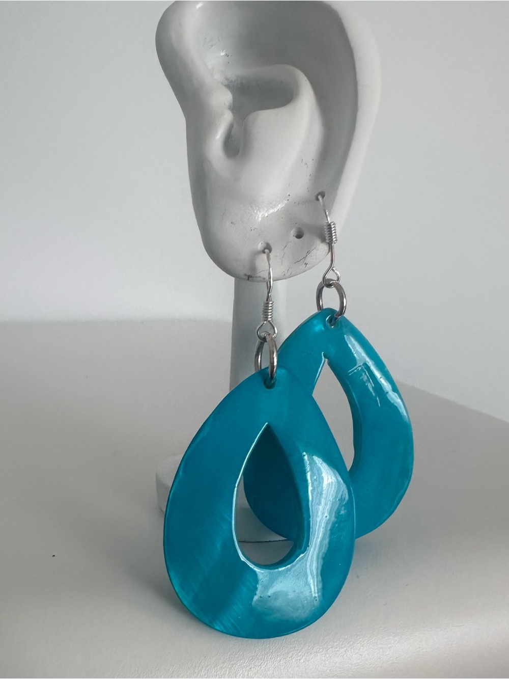 Dyed Shell Earrings 925 Earrings
